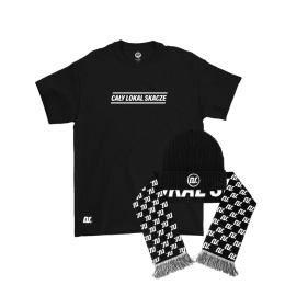 ZESTAW: T-Shirt + Czapka + Szalik | Cały Lokal Skacze | Wac Toja